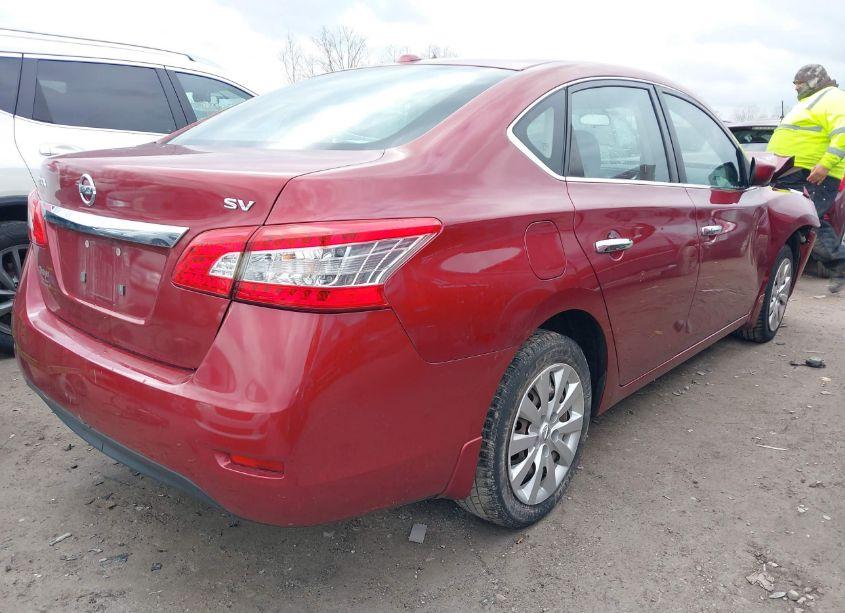 Photo 4 of 2015 Nissan Sentra SV (VIN 3N1AB7AP3FY234508)