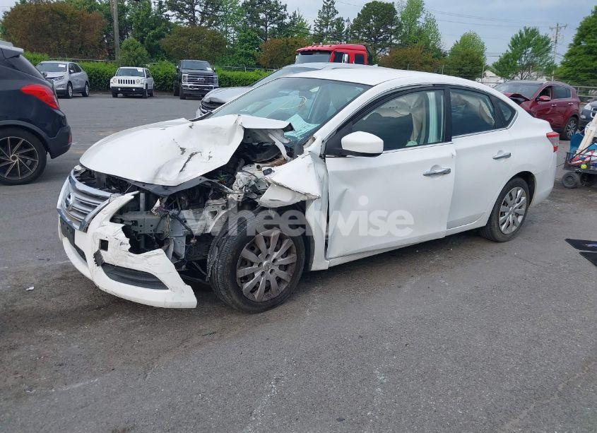 Photo 2 of 2015 Nissan Sentra FE+ S/S/SL/SR/SV (VIN 3N1AB7AP3FY271462)