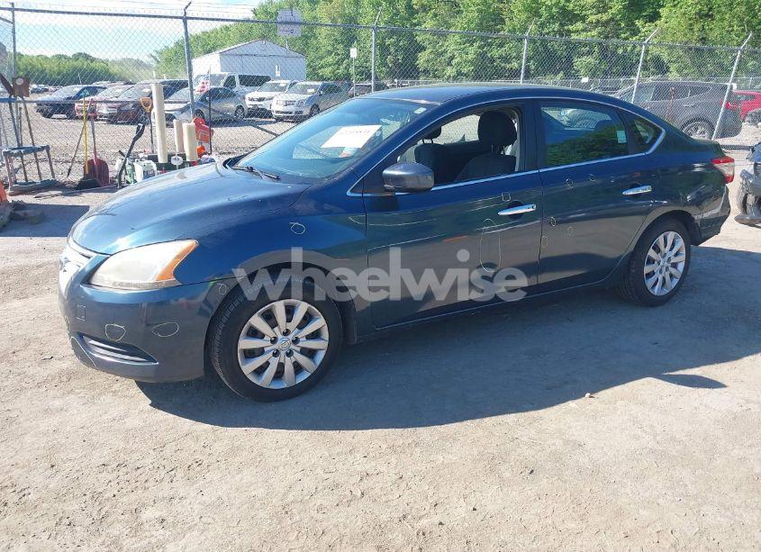 Photo 2 of 2015 Nissan Sentra FE+ S/S/SL/SR/SV (VIN 3N1AB7AP3FY273633)