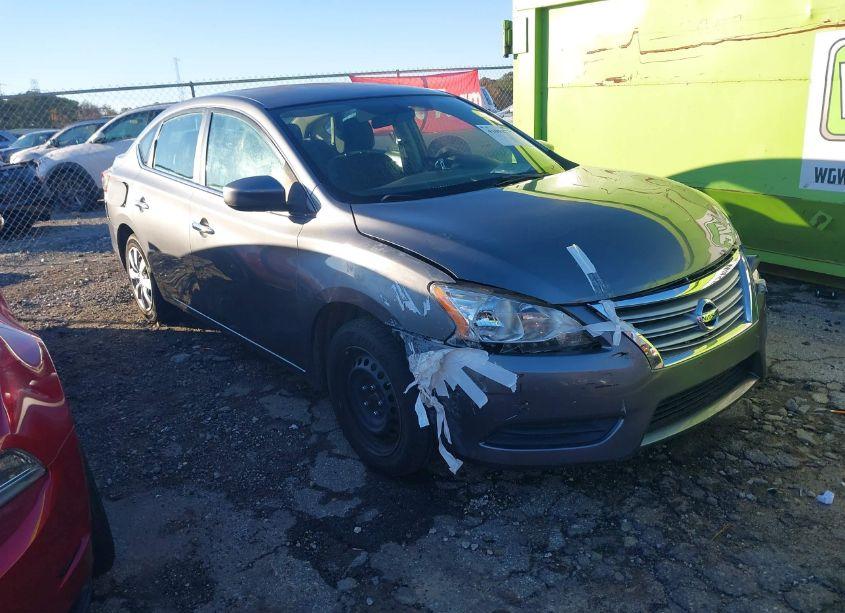 2015 Nissan Sentra S (VIN 3N1AB7AP3FY284860) main photo
