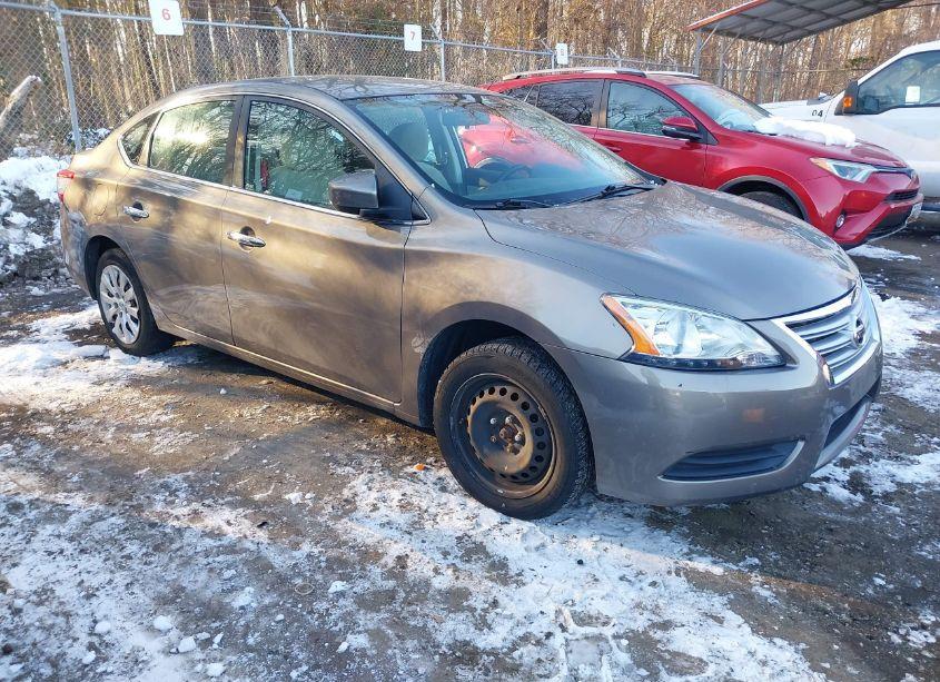 2015 Nissan Sentra FE+ S/S/SL/SR/SV (VIN 3N1AB7AP3FY307344) main photo