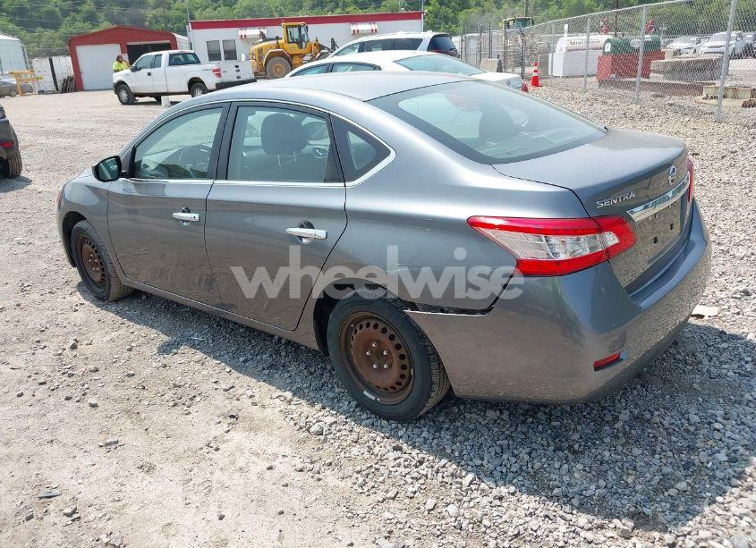 Photo 3 of 2015 Nissan Sentra S (VIN 3N1AB7AP3FY343714)