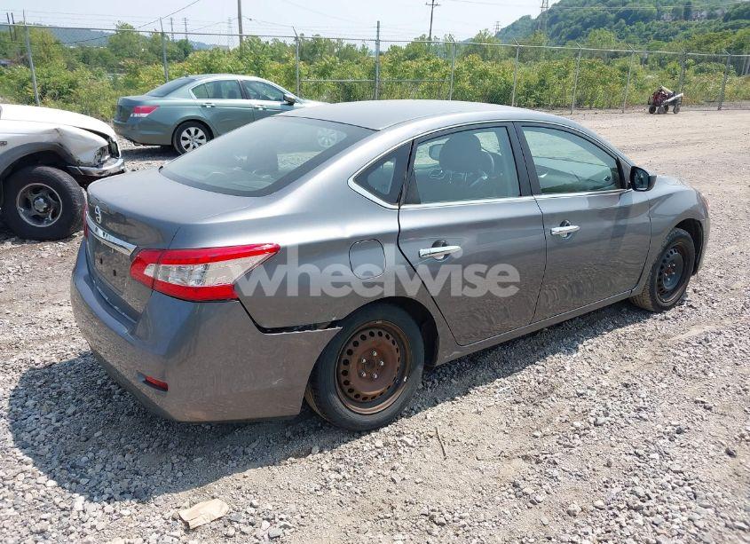 Photo 4 of 2015 Nissan Sentra S (VIN 3N1AB7AP3FY343714)