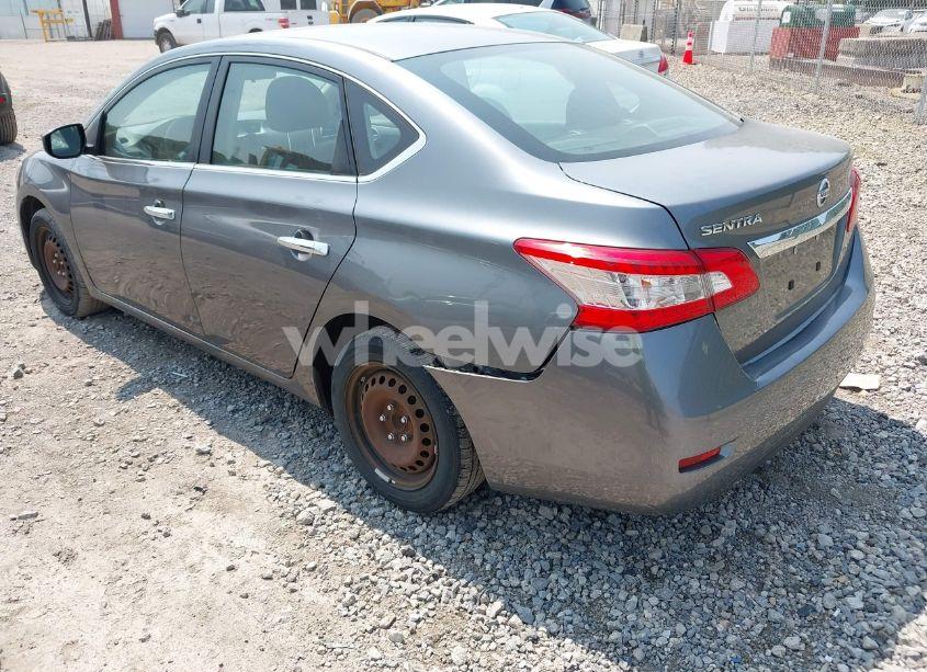 Photo 6 of 2015 Nissan Sentra S (VIN 3N1AB7AP3FY343714)