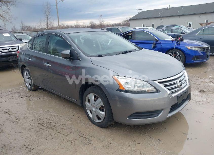 2015 Nissan Sentra S (VIN 3N1AB7AP3FY344409) main photo