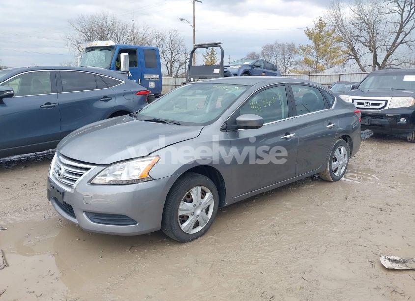 Photo 2 of 2015 Nissan Sentra S (VIN 3N1AB7AP3FY344409)