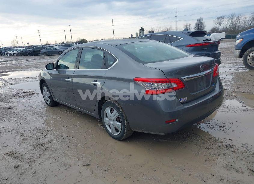 Photo 3 of 2015 Nissan Sentra S (VIN 3N1AB7AP3FY344409)