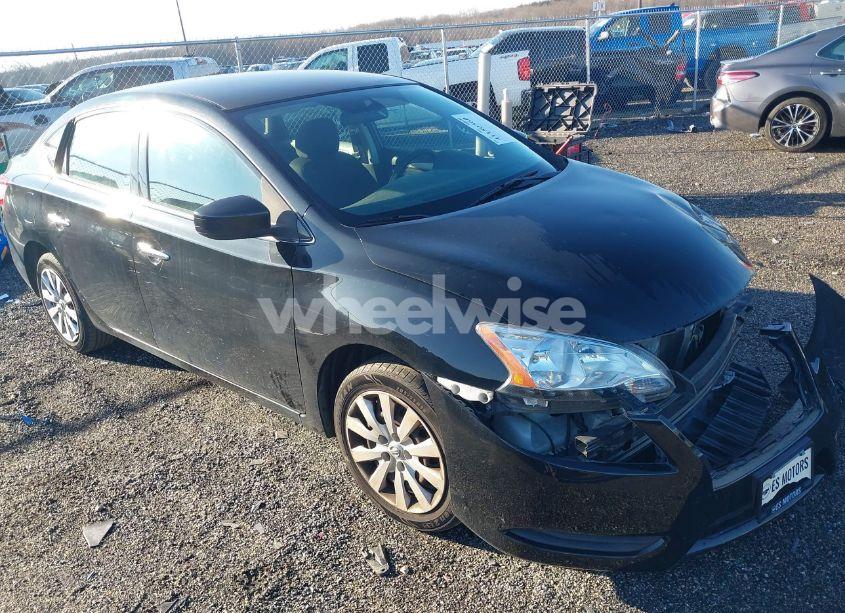 2015 Nissan Sentra S (VIN 3N1AB7AP3FY357385) main photo