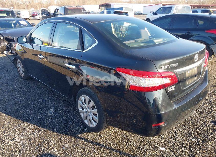 Photo 3 of 2015 Nissan Sentra S (VIN 3N1AB7AP3FY357385)