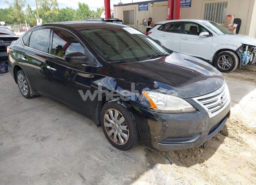 2015 Nissan Sentra S (VIN 3N1AB7AP3FY363574) main photo