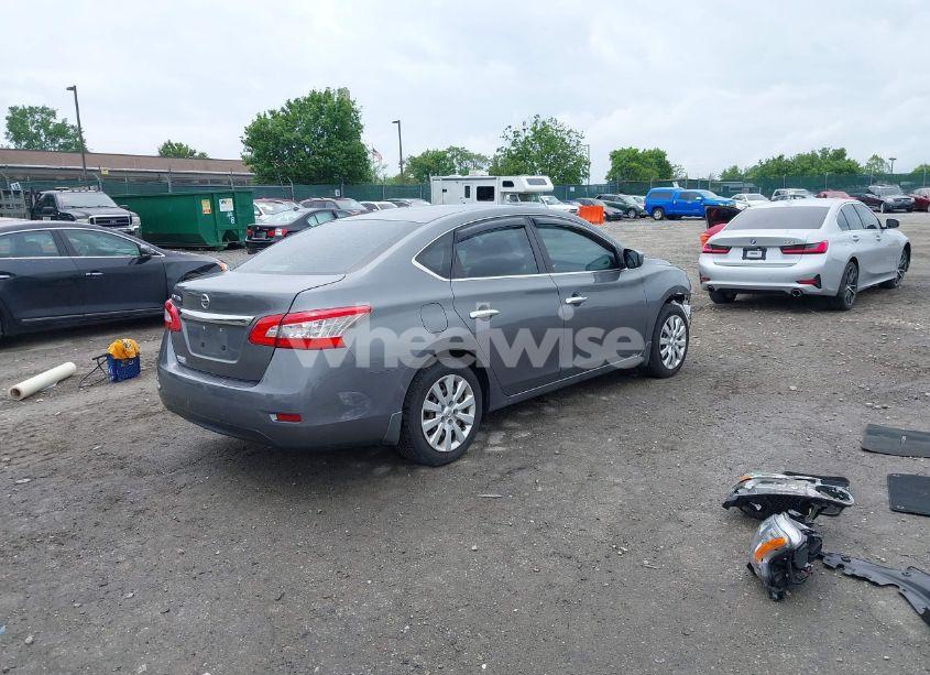 Photo 4 of 2015 Nissan Sentra S (VIN 3N1AB7AP3FY373702)