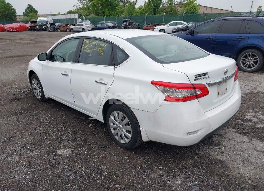 Photo 3 of 2015 Nissan Sentra S (VIN 3N1AB7AP3FY378737)