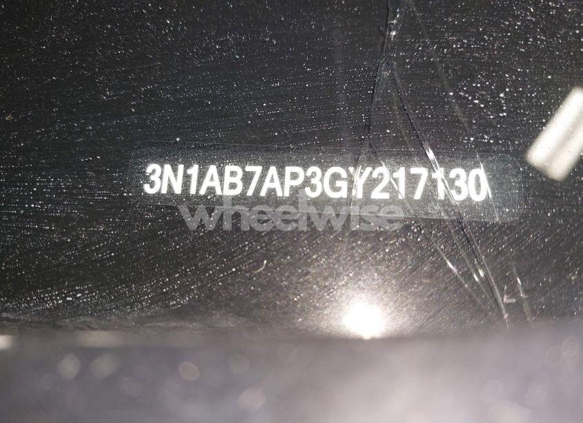 Photo 17 of 2016 Nissan Sentra FE+ S/S/SL/SR/SV (VIN 3N1AB7AP3GY217130)