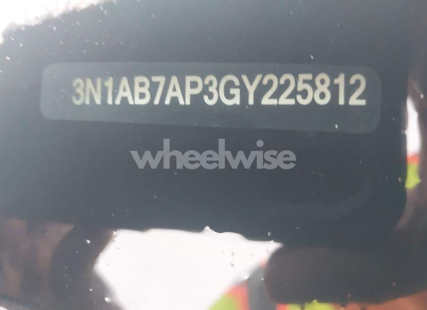 Photo 12 of 2016 Nissan Sentra S (VIN 3N1AB7AP3GY225812)