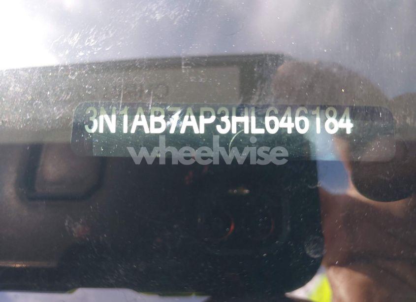 Photo 9 of 2017 Nissan Sentra SV (VIN 3N1AB7AP3HL646184)