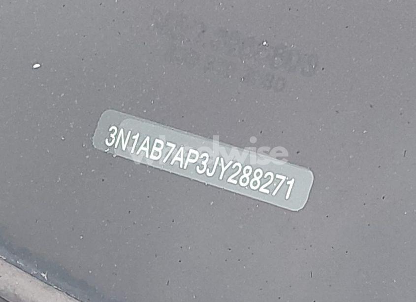 Photo 9 of 2018 Nissan Sentra SV (VIN 3N1AB7AP3JY288271)