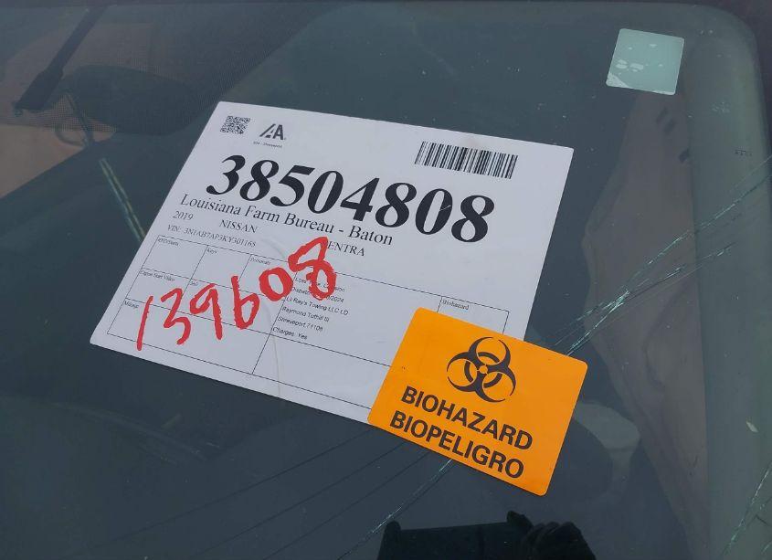 Photo 5 of 2019 Nissan Sentra S (VIN 3N1AB7AP3KY301165)