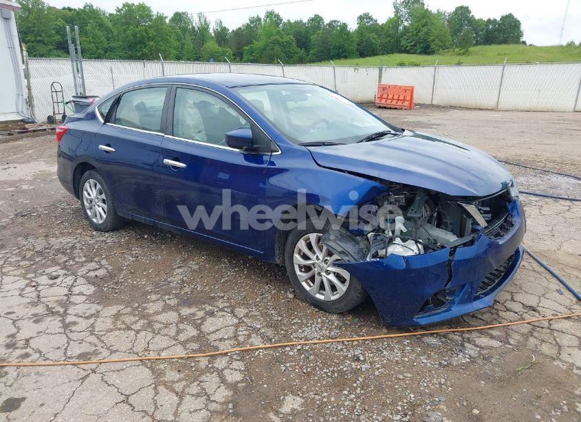 2019 Nissan Sentra SV (VIN 3N1AB7AP3KY309492) main photo