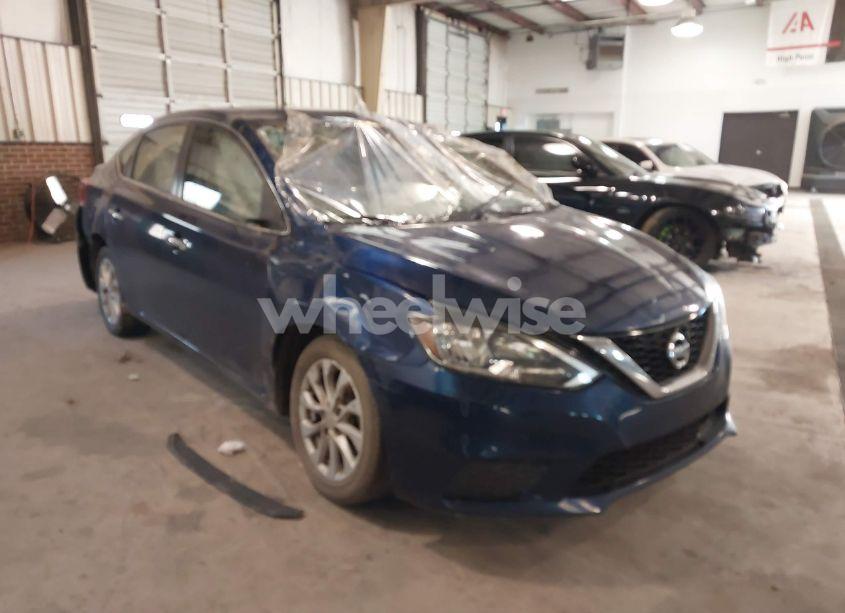 2019 Nissan Sentra SV (VIN 3N1AB7AP3KY346347) main photo