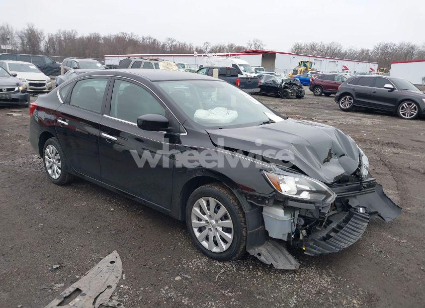 2019 Nissan Sentra S (VIN 3N1AB7AP3KY373371) main photo