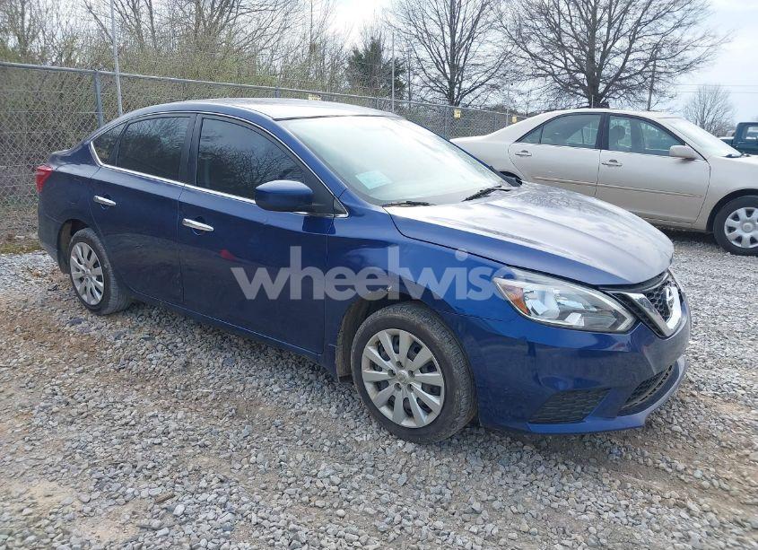 2019 Nissan Sentra S (VIN 3N1AB7AP3KY386136) main photo