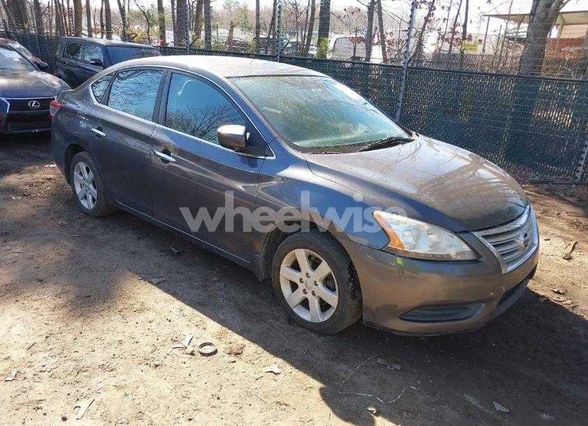 2013 Nissan Sentra SV (VIN 3N1AB7AP4DL621319) main photo