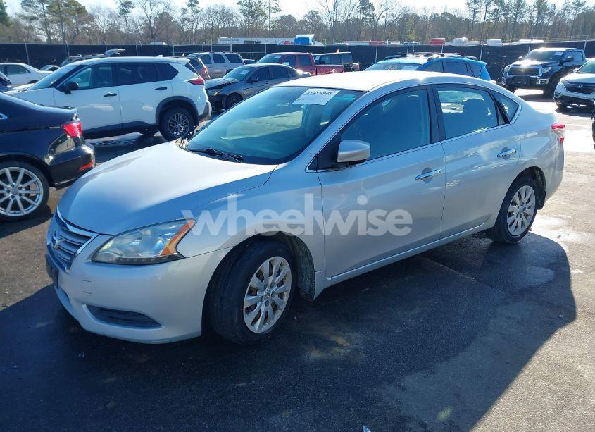 Photo 2 of 2013 Nissan Sentra SV (VIN 3N1AB7AP4DL643241)