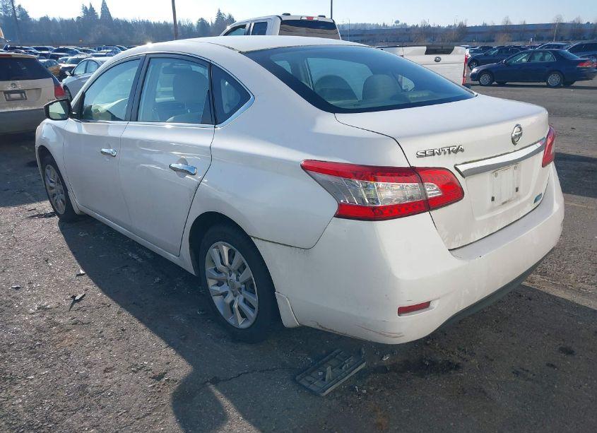 Photo 3 of 2013 Nissan Sentra S (VIN 3N1AB7AP4DL652599)