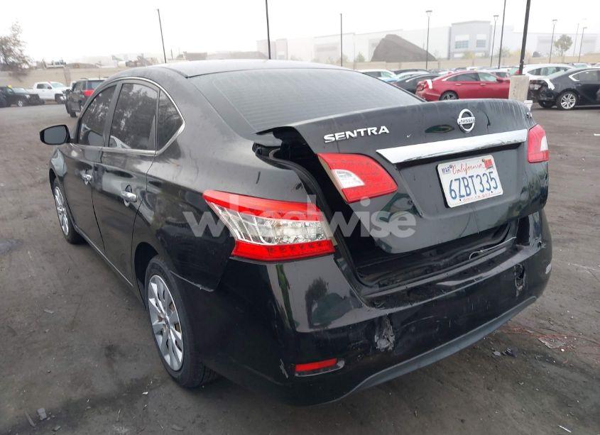 Photo 3 of 2013 Nissan Sentra SV (VIN 3N1AB7AP4DL657799)