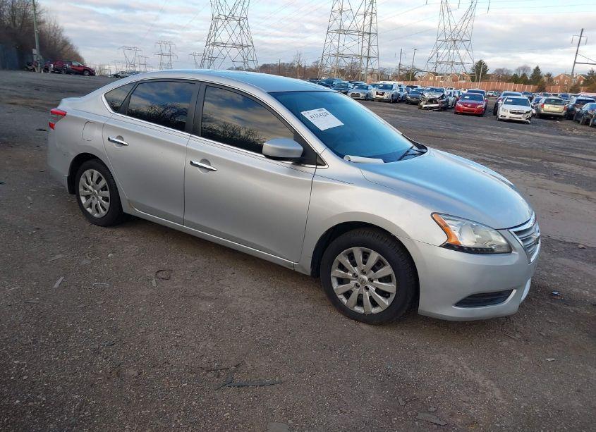 2013 Nissan Sentra S (VIN 3N1AB7AP4DL721422) main photo