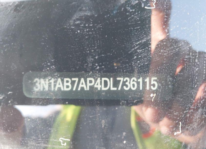 Photo 9 of 2013 Nissan Sentra S (VIN 3N1AB7AP4DL736115)