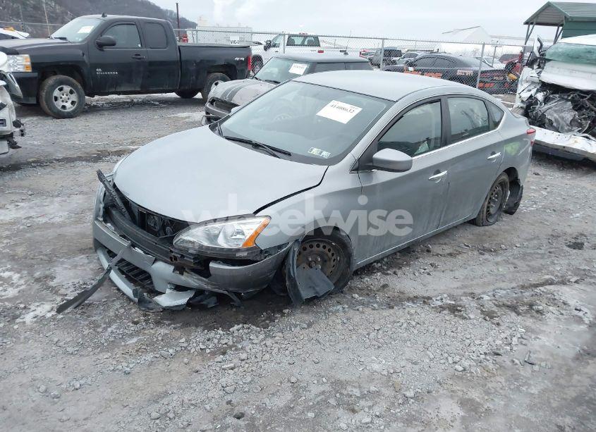 Photo 2 of 2014 Nissan Sentra SV (VIN 3N1AB7AP4EL619846)