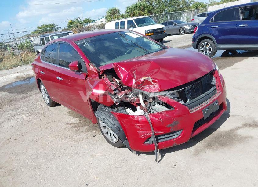 2014 Nissan Sentra S (VIN 3N1AB7AP4EY250327) main photo