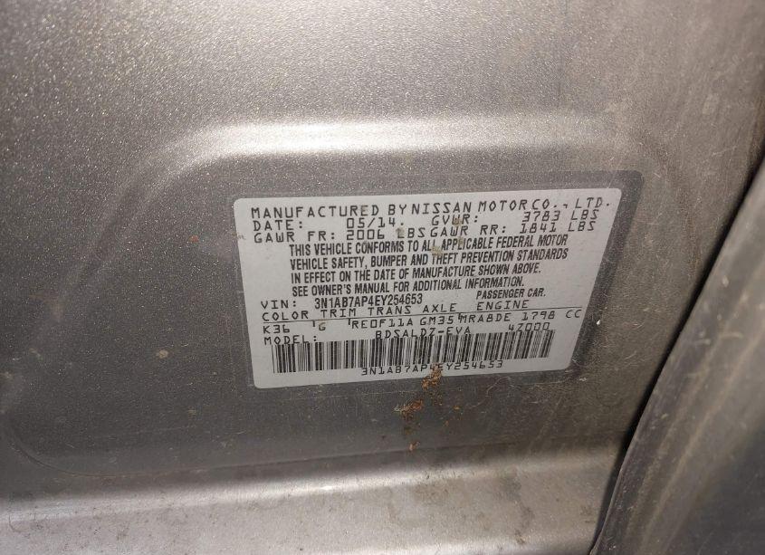 Photo 9 of 2014 Nissan Sentra SV (VIN 3N1AB7AP4EY254653)