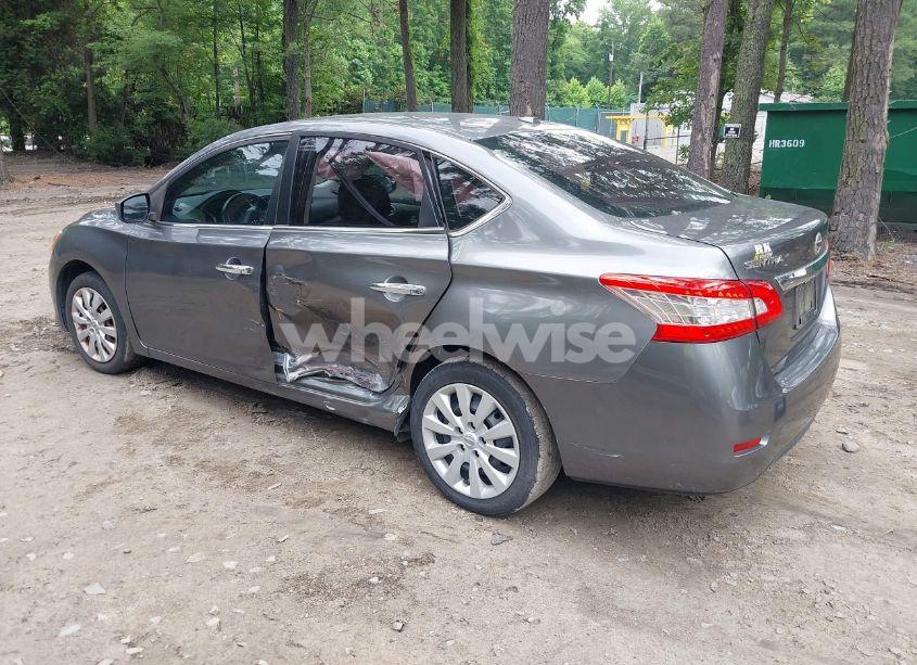 Photo 3 of 2015 Nissan Sentra FE+ S/S/SL/SR/SV (VIN 3N1AB7AP4FL650449)