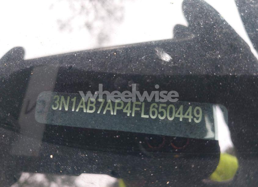 Photo 9 of 2015 Nissan Sentra FE+ S/S/SL/SR/SV (VIN 3N1AB7AP4FL650449)