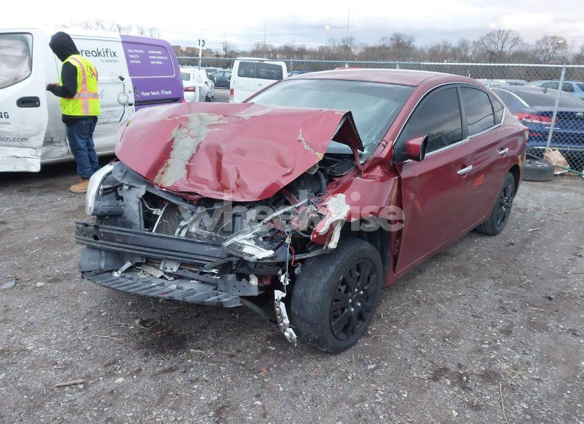 Photo 2 of 2015 Nissan Sentra FE+ S/S/SL/SR/SV (VIN 3N1AB7AP4FL656834)
