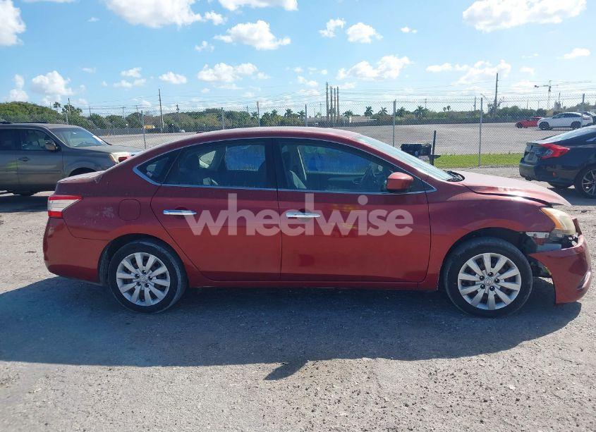 Photo 14 of 2015 Nissan Sentra FE+ S/S/SL/SR/SV (VIN 3N1AB7AP4FL663542)