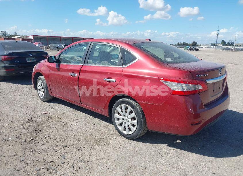 Photo 3 of 2015 Nissan Sentra FE+ S/S/SL/SR/SV (VIN 3N1AB7AP4FL663542)