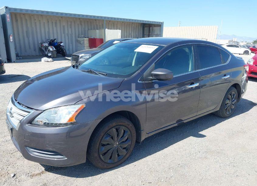 Photo 2 of 2015 Nissan Sentra SV (VIN 3N1AB7AP4FL666179)