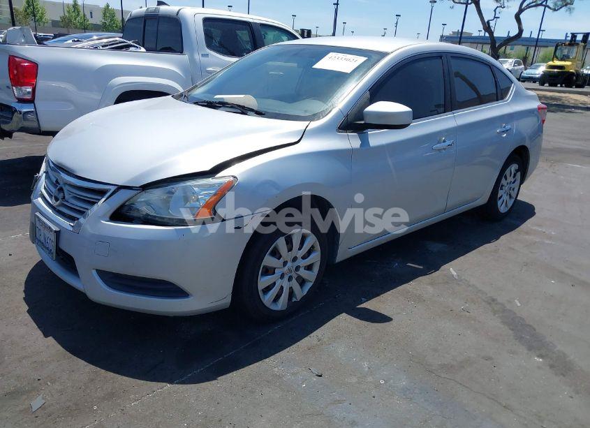 Photo 2 of 2015 Nissan Sentra SV (VIN 3N1AB7AP4FL679689)