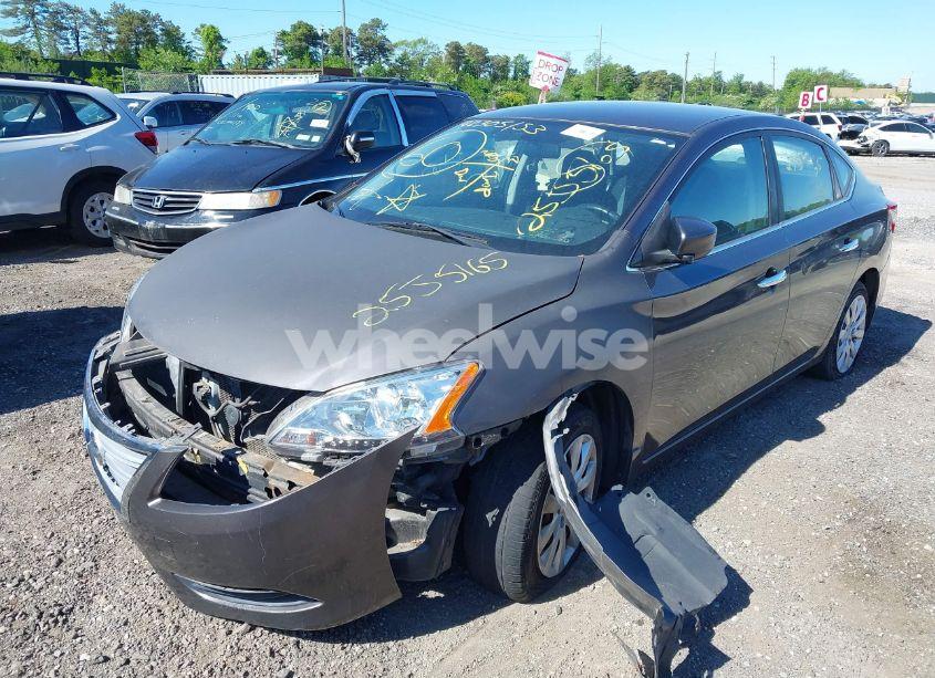 Photo 2 of 2015 Nissan Sentra SV (VIN 3N1AB7AP4FL679885)