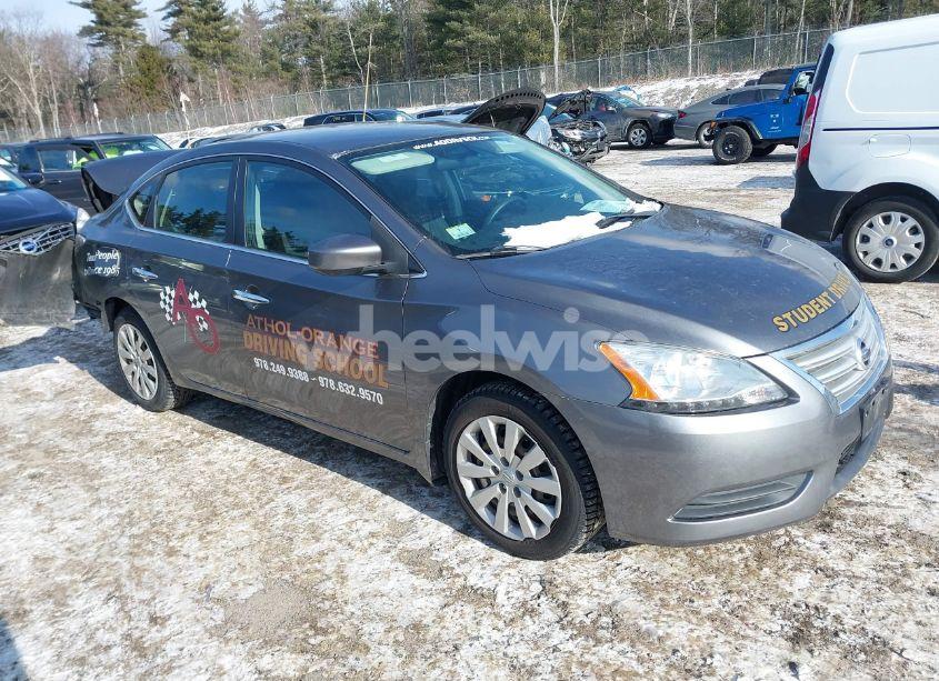 2015 Nissan Sentra S (VIN 3N1AB7AP4FY230306) main photo