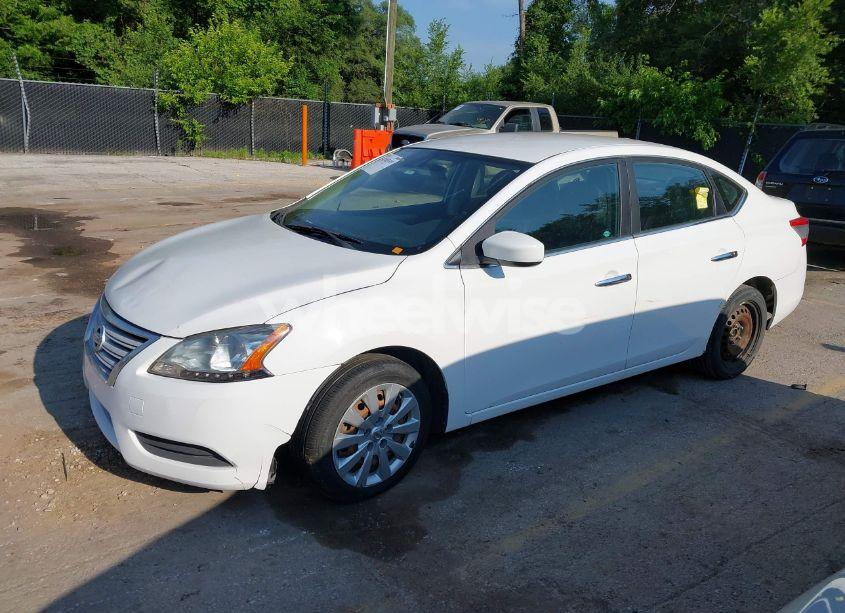 Photo 2 of 2015 Nissan Sentra FE+ S/S/SL/SR/SV (VIN 3N1AB7AP4FY231696)