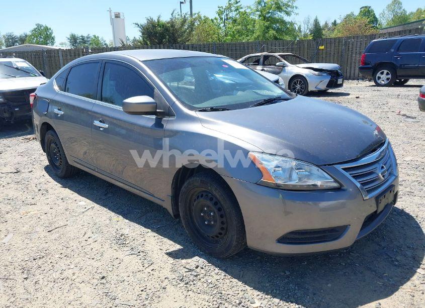 2015 Nissan Sentra S (VIN 3N1AB7AP4FY252211) main photo