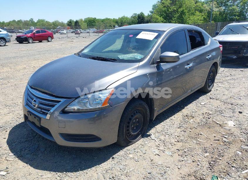 Photo 2 of 2015 Nissan Sentra S (VIN 3N1AB7AP4FY252211)