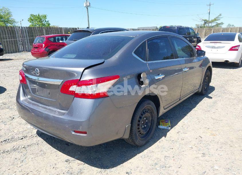 Photo 4 of 2015 Nissan Sentra S (VIN 3N1AB7AP4FY252211)