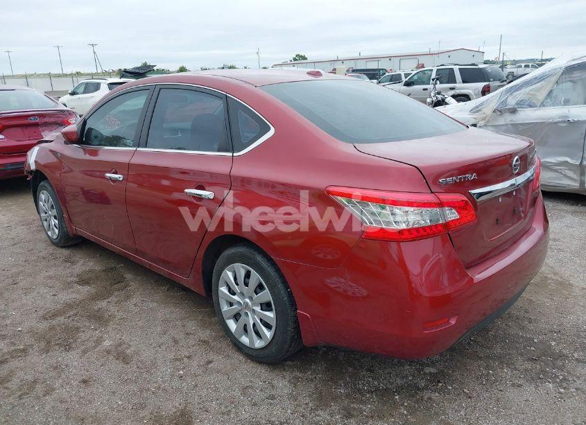 Photo 3 of 2015 Nissan Sentra SV (VIN 3N1AB7AP4FY253603)