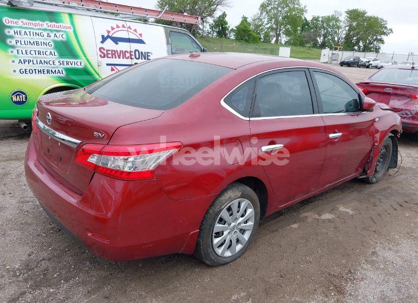 Photo 4 of 2015 Nissan Sentra SV (VIN 3N1AB7AP4FY253603)