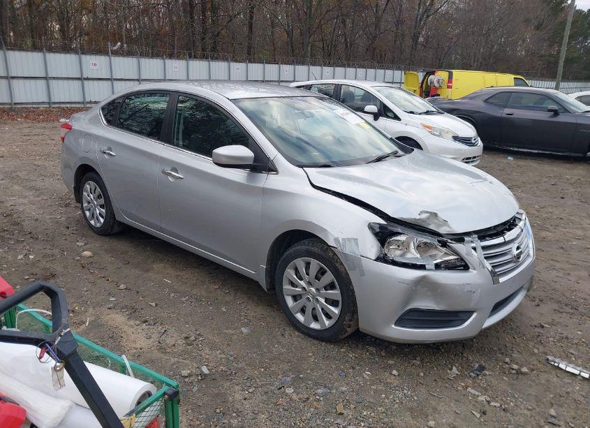 2015 Nissan Sentra S (VIN 3N1AB7AP4FY309880) main photo